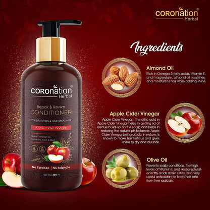 Coronation Herbal Apple Cider Vinegar Hair Conditioner