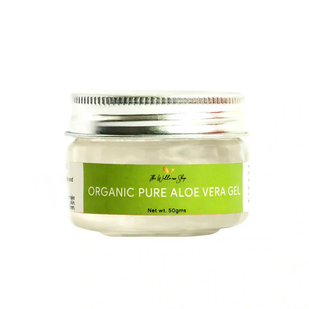 The Wellness Shop Organic Pure Aloe Vera Face Gel
