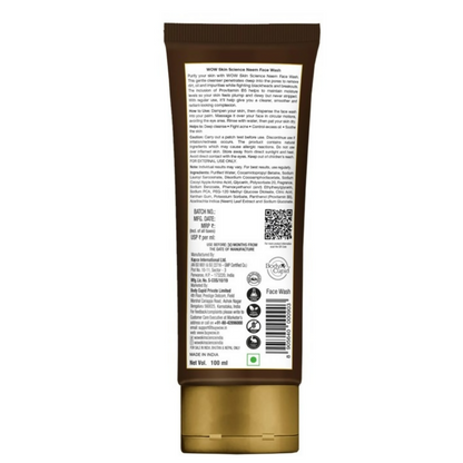 Wow Skin Science Anti-Acne Neem Face Wash