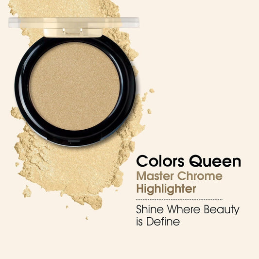 Colors Queen Master Chrome Metallic Highlighter - 02 Boss Moves