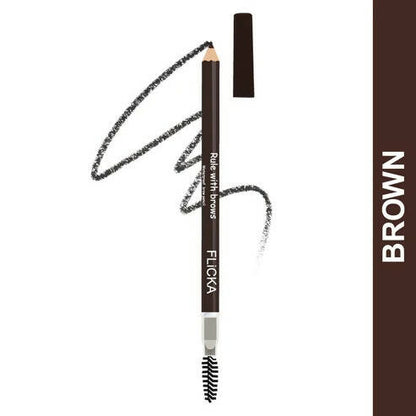 FLiCKA Rule with Brows Brow Pencil - Brown