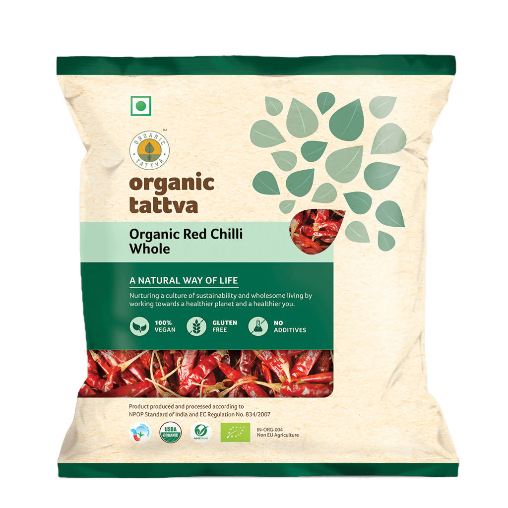 Organic Tattva Red Chilli Whole