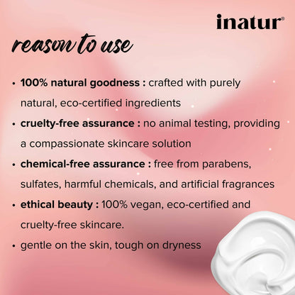 Inatur Rose and Geranium Lotion