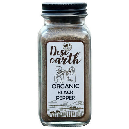 Desi Earth Organic Black Pepper Powder -  USA, Australia, Canada 