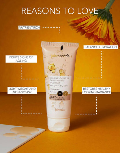 Fabessentials Vitamin E Calendula Skin Hydrating Face Cream