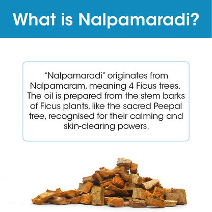 TAC - The Ayurveda Co. Nalpamaradi Glow Oil for Brightening and Glowing Skin with Peepal & Curcumin, for Women & Men