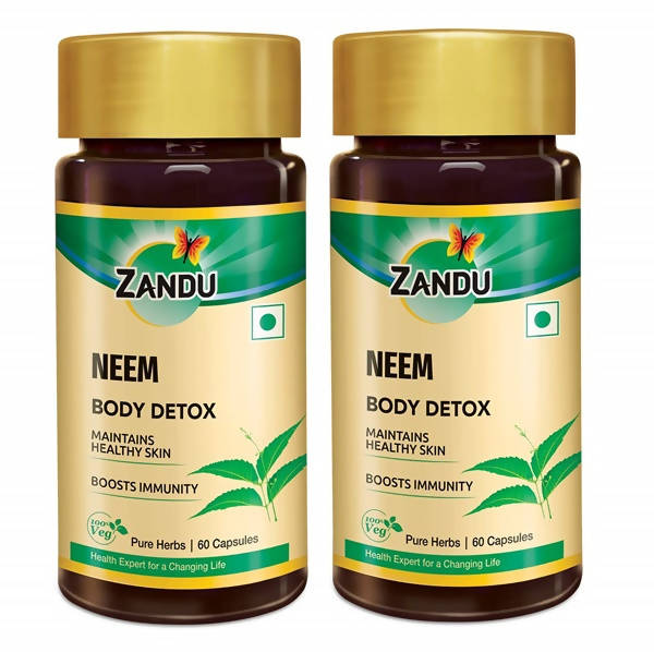 Zandu Neem Body Detox Capsules online