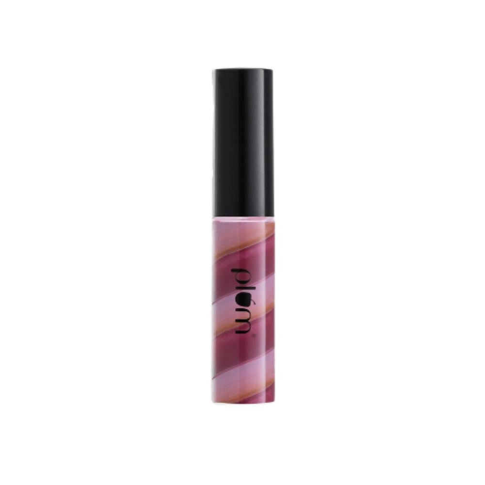 Plum Soft Swirl Lip Gloss 3 Shades In 1 & 122 Cherry Chocolate - BUDNE