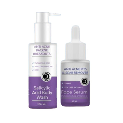 Dermistry Salicylic Acid Body Wash & Face Serum