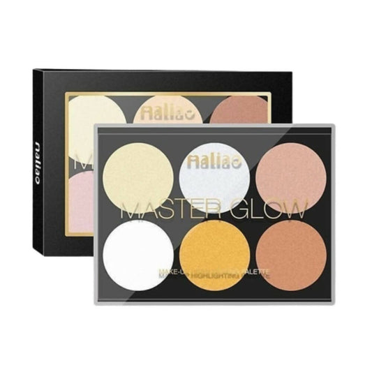 Maliao Professional High Definition Master Glow Makeup Highlighting Palette M157 Shade 2 - BUDNE