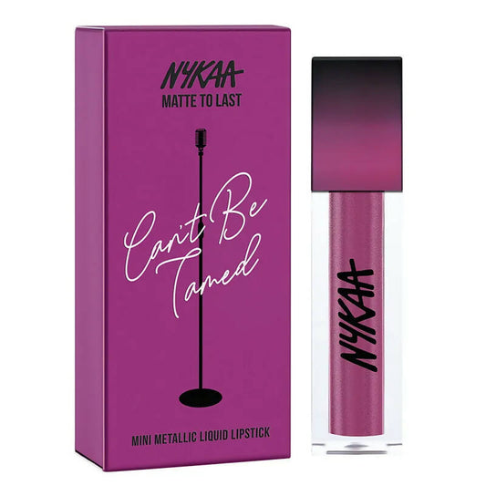Nykaa Matte To Last! Mini Metallic Liquid Lipstick And Eyeshadow - Can't Be Tamed - buy in USA, Australia, Canada
