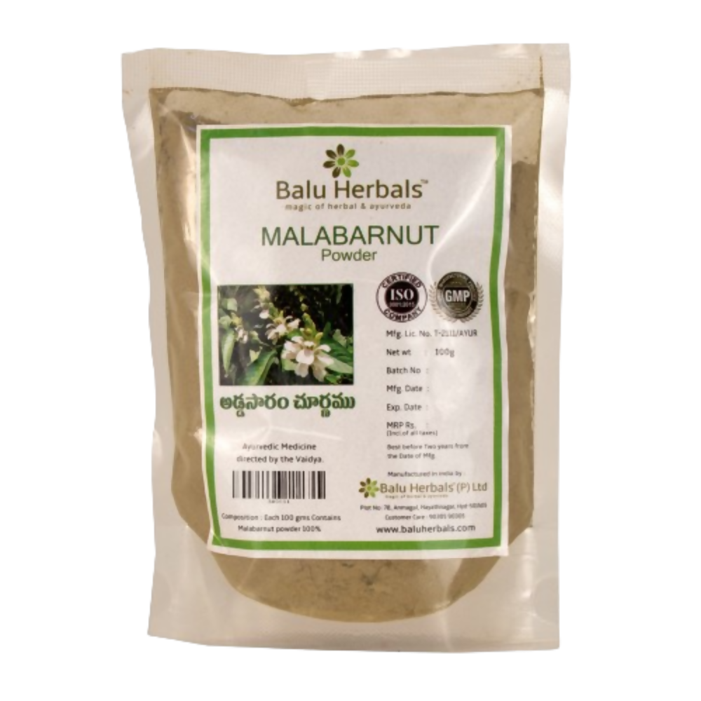 Balu Herbals Malabar Nut (Addasaram) Powder - buy in USA, Australia, Canada