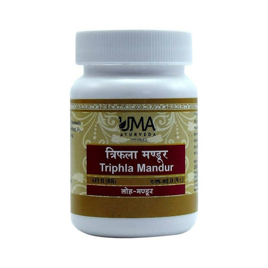 Uma Ayurveda Triphala Mandur Tablets - BUDEN