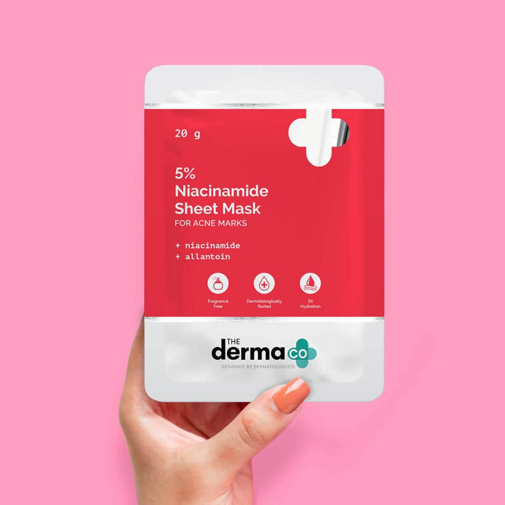 The Derma Co 5% Niacinamide Sheet Mask