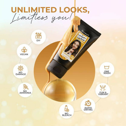 Anveya Colorisma Champagne Gold - Temporary Hair Color