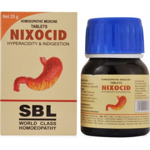 SBL Homeopathy Nixocid Tablets - BUDEN