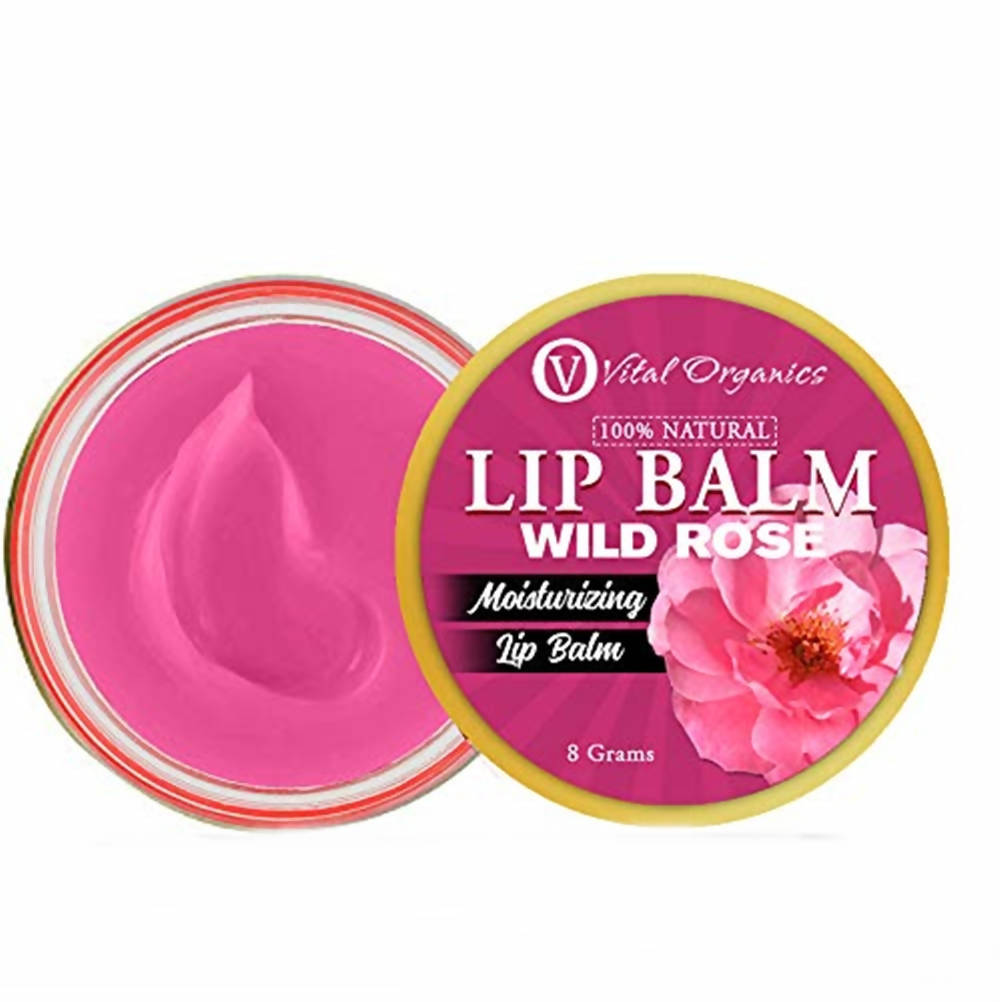 Vital Organics Lip Balm Wild Rose