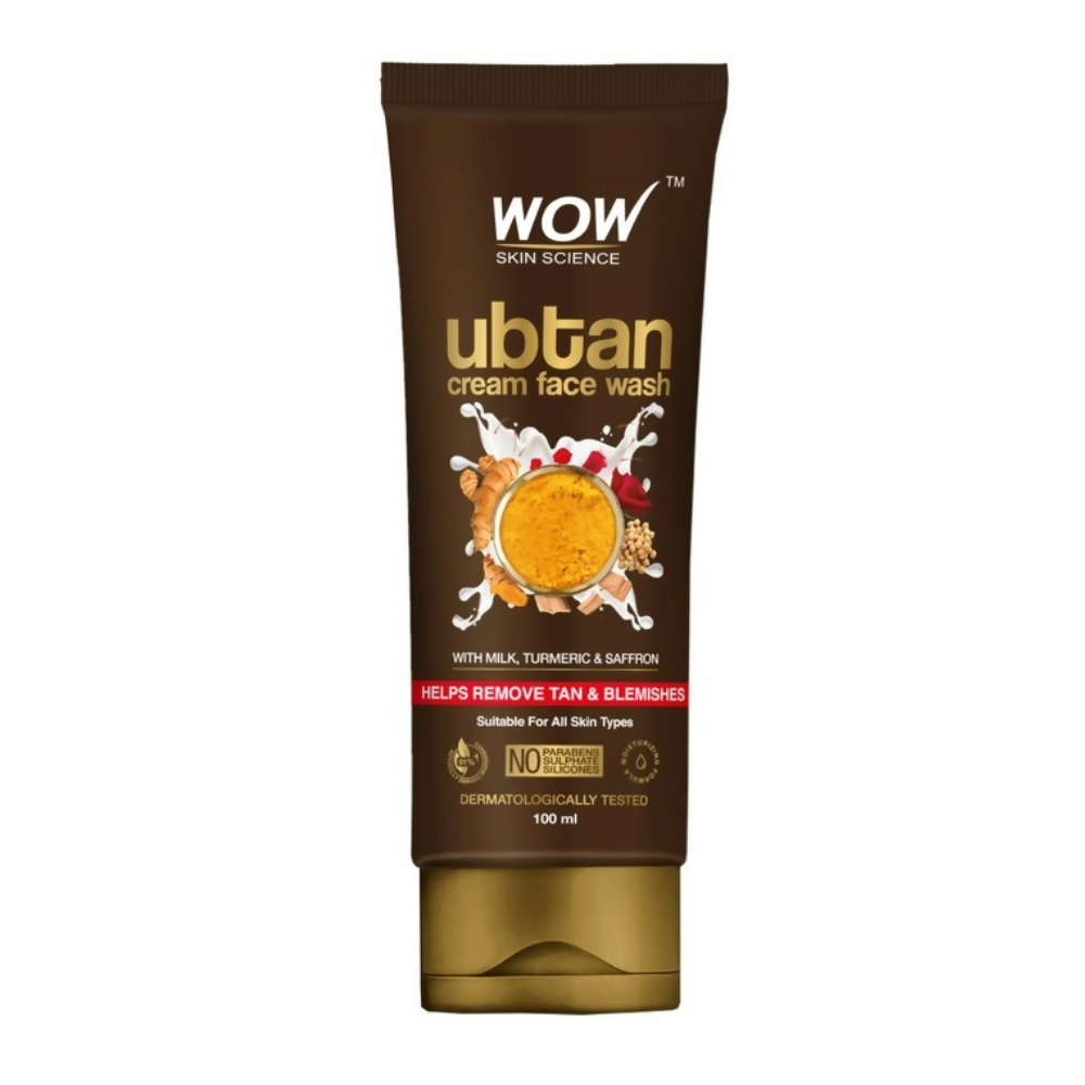 Wow Skin Science Ubtan Cream Face Wash - BUDNEN