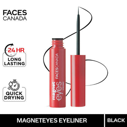 Faces Canada Magneteyes Eyeliner - Dramatic Black Finish