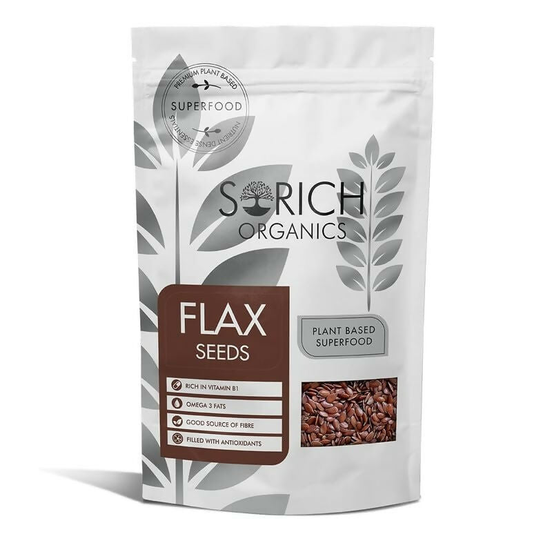 Sorich Organics Flax Seeds - Alsi Seeds - BUDNE