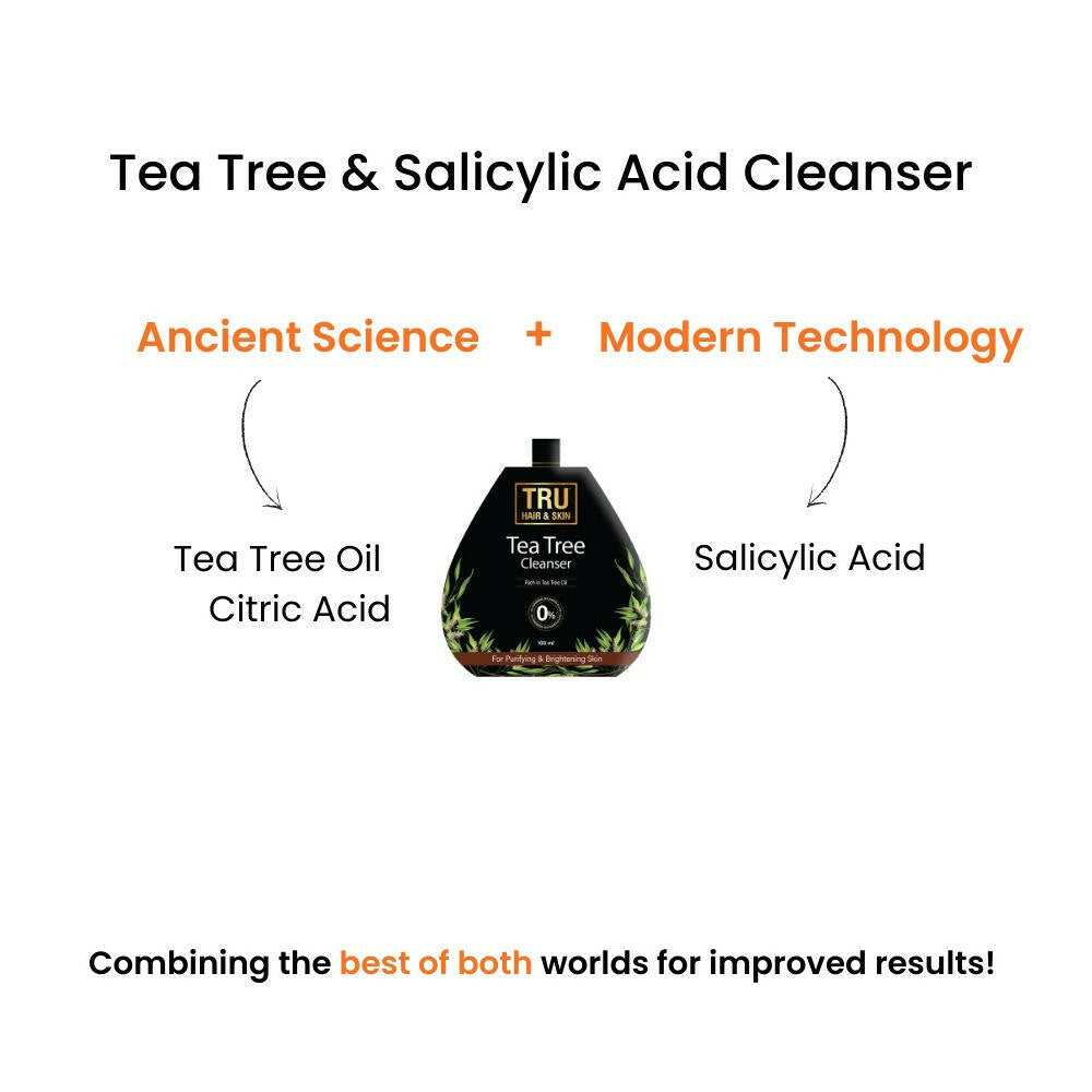 Tru Hair & Skin Tea Tree & Salicylic Acid Cleanser