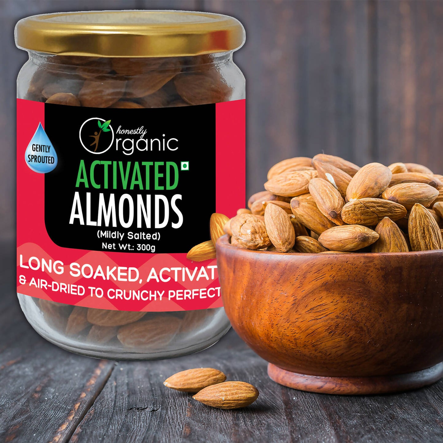 D-Alive Honestly Organic Activated Almonds