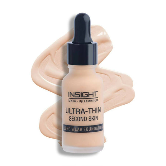 Insight Cosmetics Ultra-Thin Second Skin Long Wear Liquid Foundation - Rose Belge