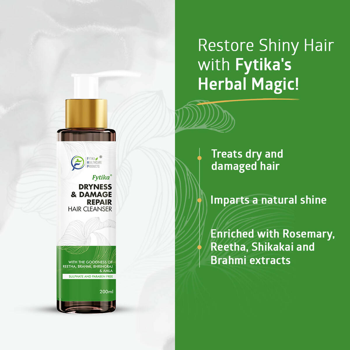 Fytika Dryness & Damage Repair Hair Cleanser