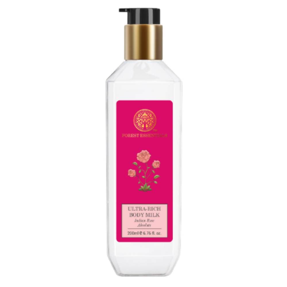Forest Essentials Ultra-Rich Body Milk Indian Rose Absolute - buy in USA, Australia, Canada