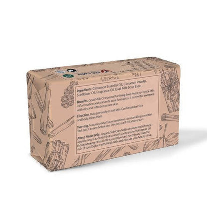 Mirah Belle Goat Milk Cinnamon Purifying Soap