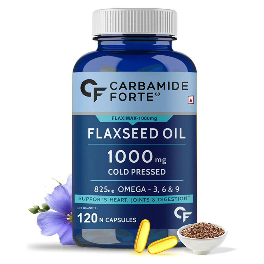 Carbamide Forte Flaxseed Oil Omega 3 6 9 Capsules -  usa australia canada 