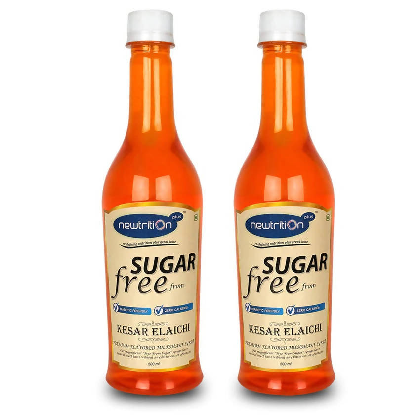 Newtrition Plus Sugar Free Kesar Elaichi Syrup