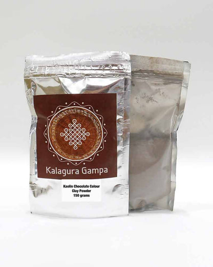 Kalagura Gampa Kaolin Chocolate Color Clay Powder