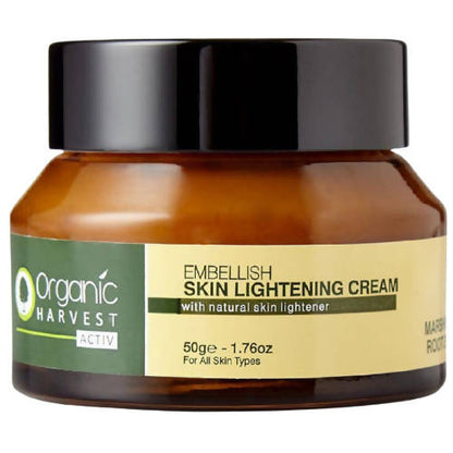 Organic Harvest Activ Embellish Skin Lightening Cream
