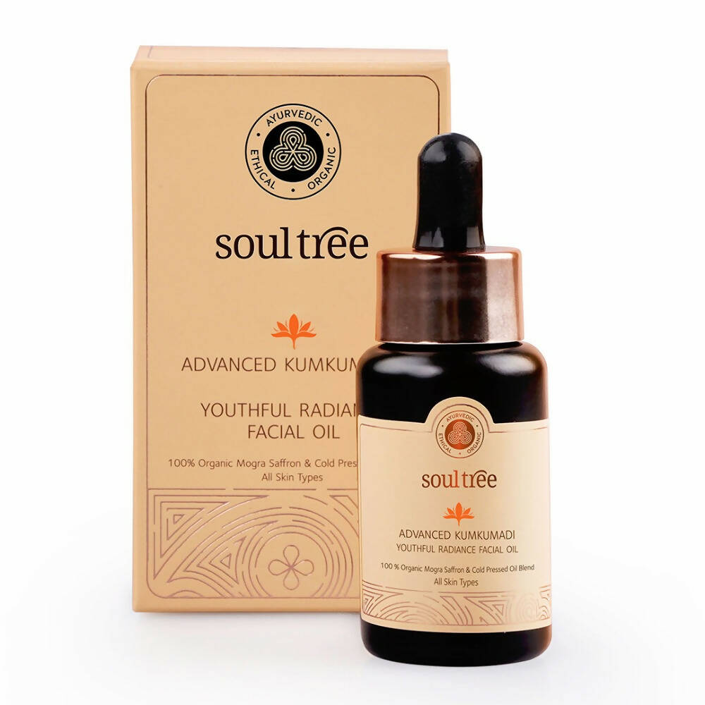 Soultree Advanced Kumkumadi Youthful Radiance Facial Oil - BUDNE