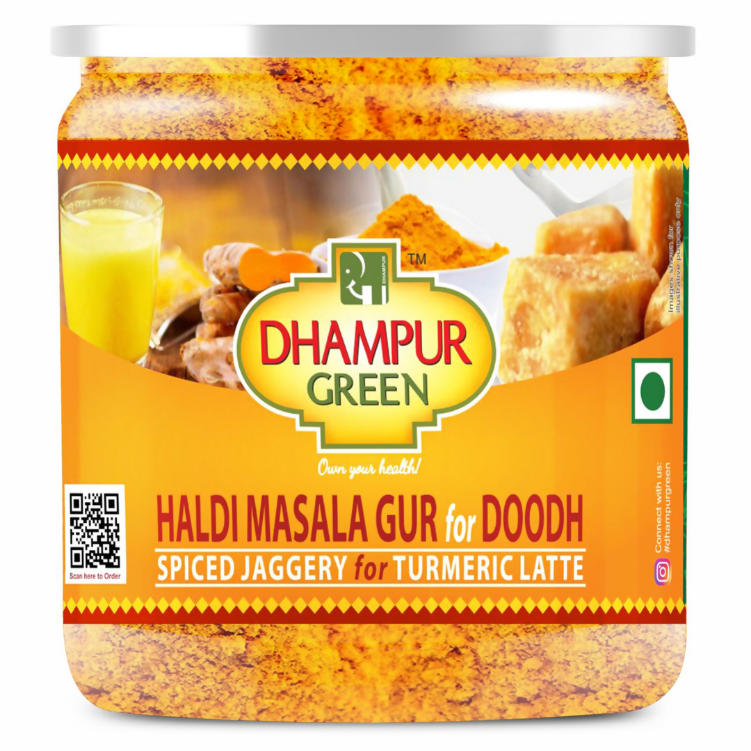 Dhampur Green Haldi Masala Gur for Doodh