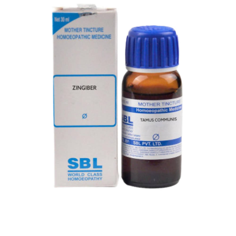 SBL Homeopathy Zingiber Mother Tincture Q - BUDEN