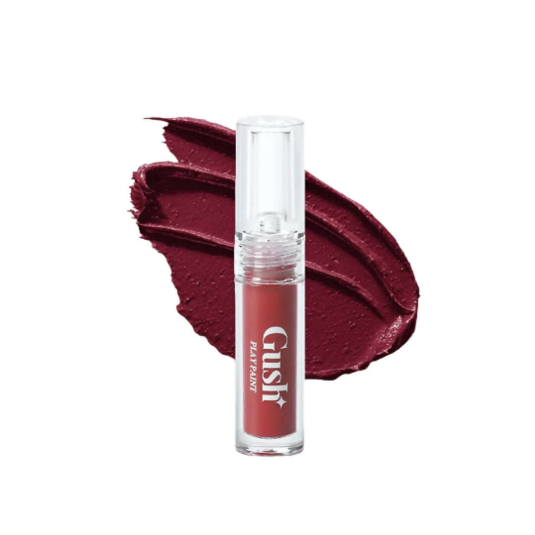 Gush Beauty Play Paint Airy Fluid Lipstick - True Maroon - BUDNE