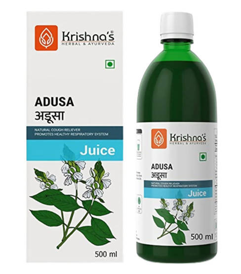 Krishna's Herbal & Ayurveda Adusa Juice - usa canada australia
