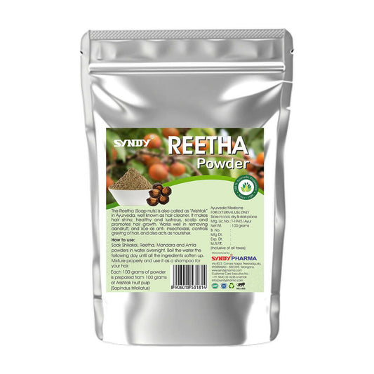 Syndy Pharma Reetha Powder for Hair -  buy in usa 