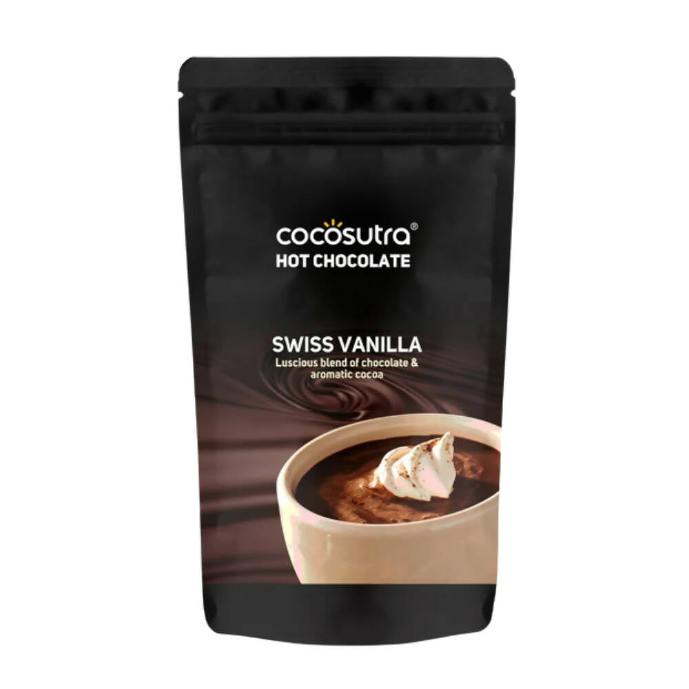 Cocosutra Swiss Vanilla Hot Chocolate Mix - BUDNE