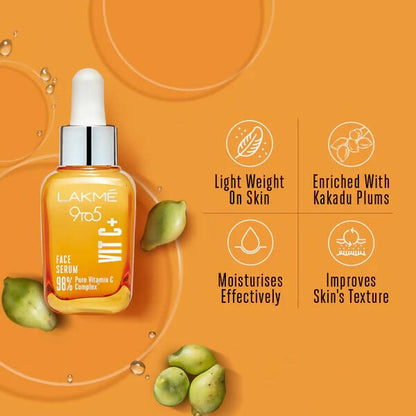 Lakme 9to5 Vitamin C+ Facial Serum