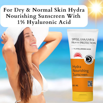 Dermistry Ultra Lite Matte Sunscreen & Hydra Nourishing Sunscreen