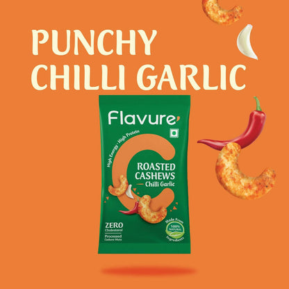 Flavure Roasted Cashew - Chilli Garlic