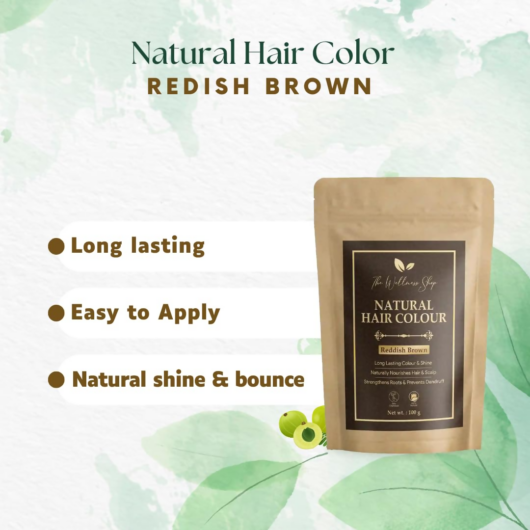 The Wellness Shop Natural Hair Colour - Reddish Brown