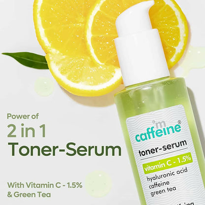 mCaffeine 1.5% Vitamin C 2in1 Toner-Serum