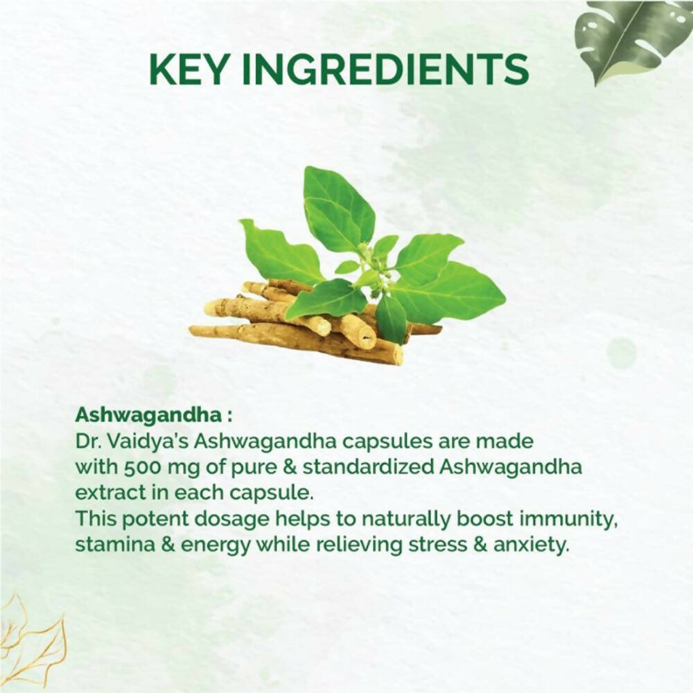 Dr. Vaidya's Ashwagandha Capsules