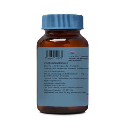Zeroharm Holistic Calcium + Curcumin Tablets