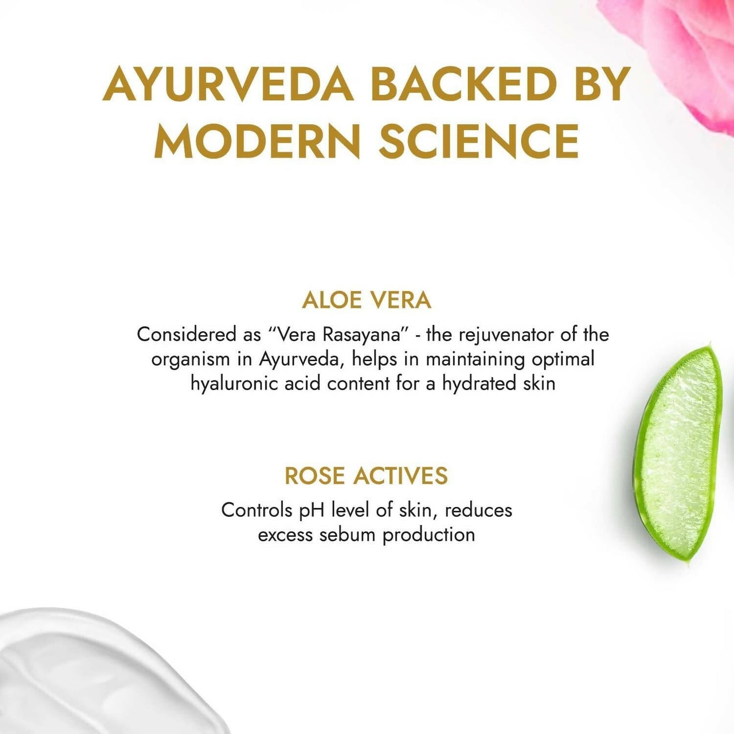 Kapiva Ayurveda Skin Rituals Aloe Rose Gel