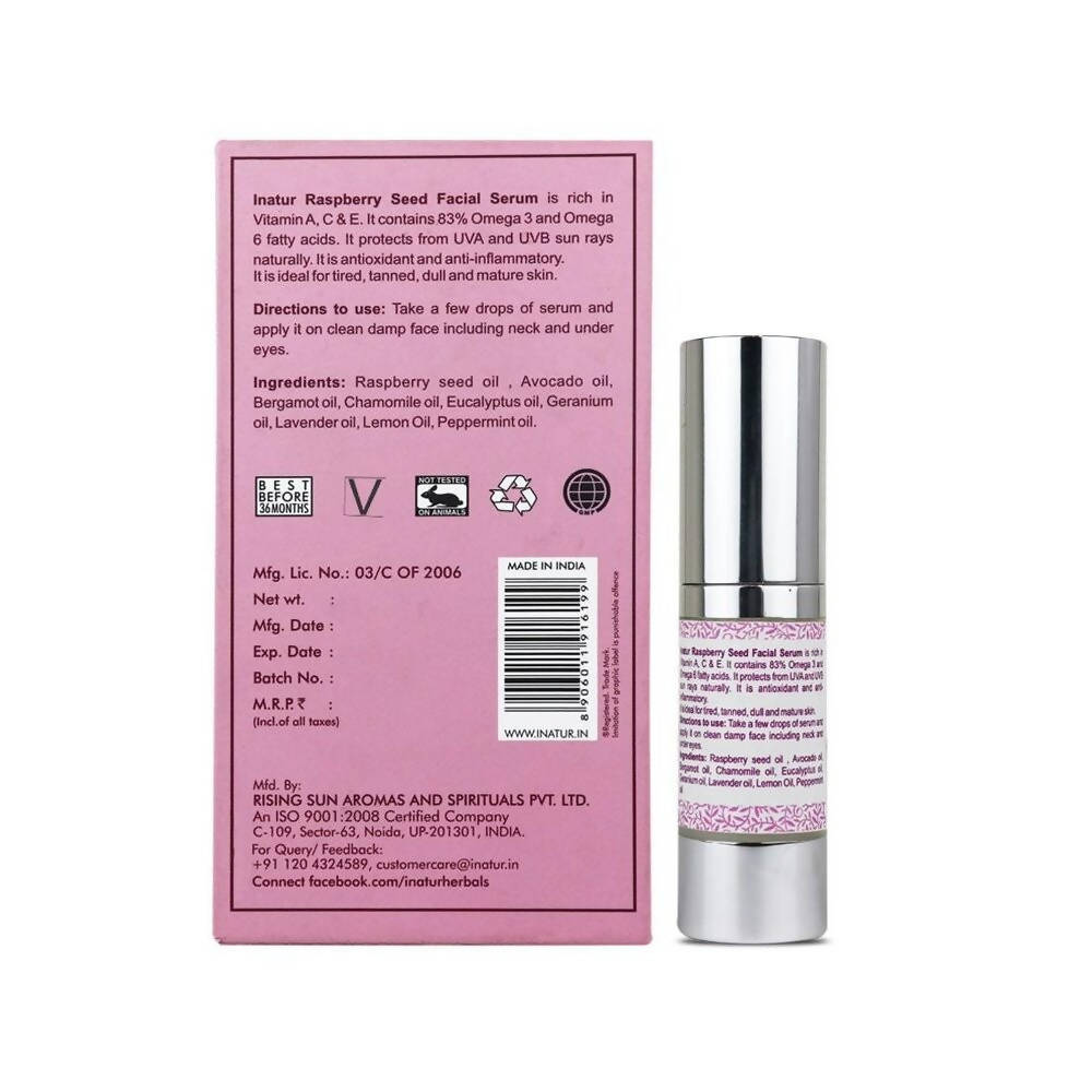 Inatur Vitamin C Raspberry Seed Facial Serum